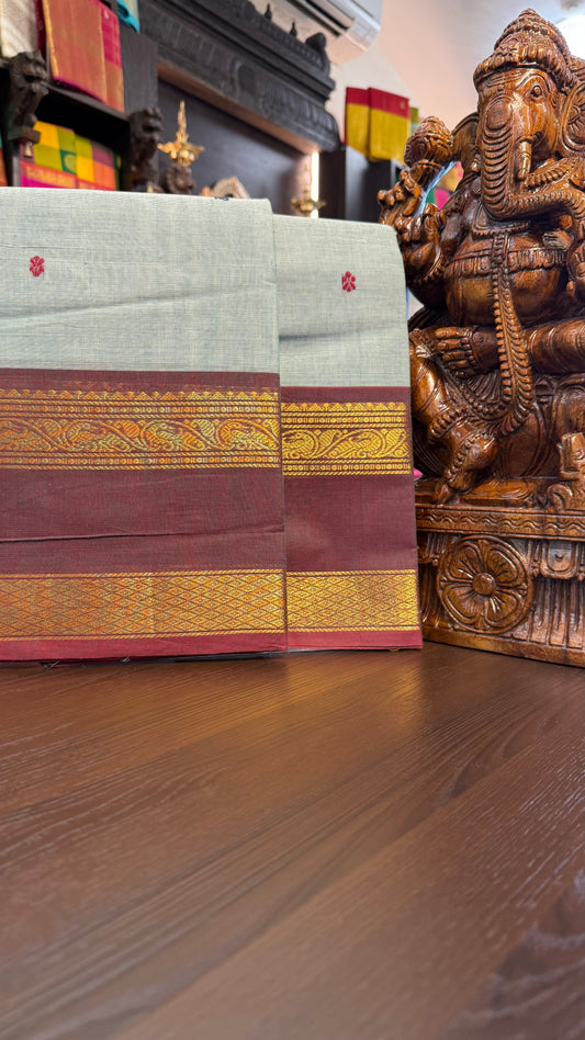 Kanchi Cotton Saree