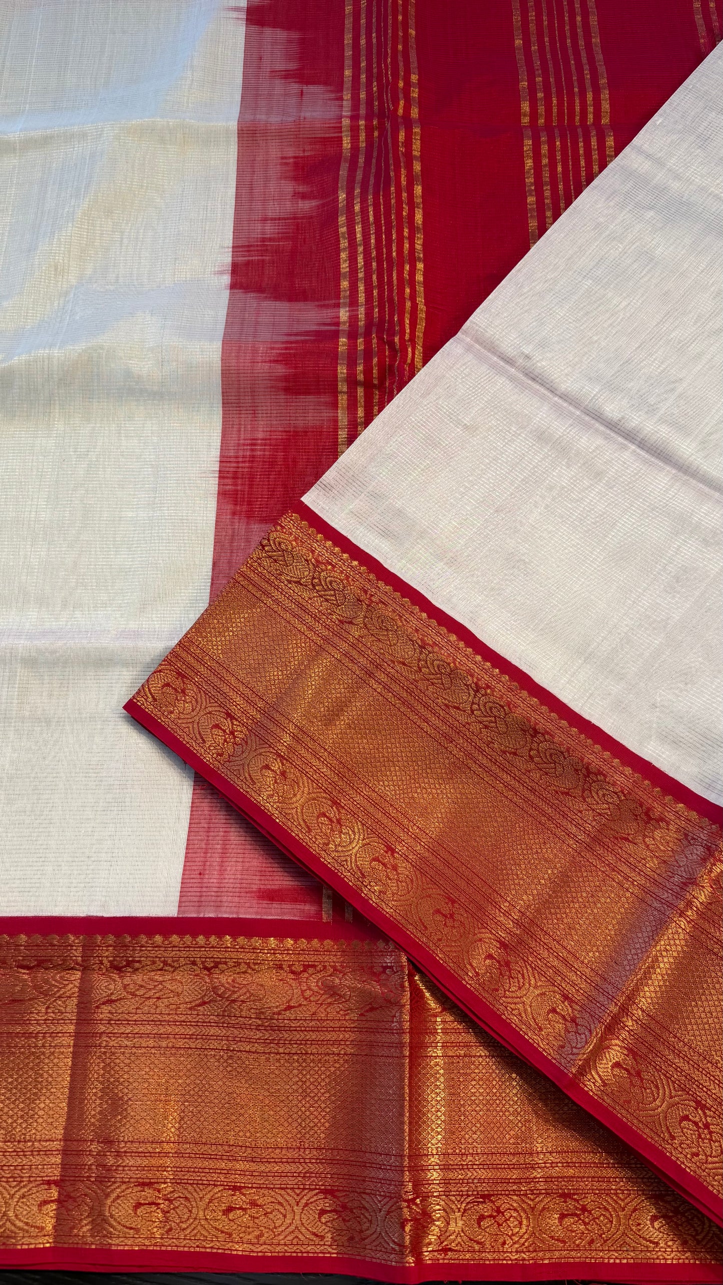 HANDLOOM KANCHIPURAM SILK COTTON (KSC245)
