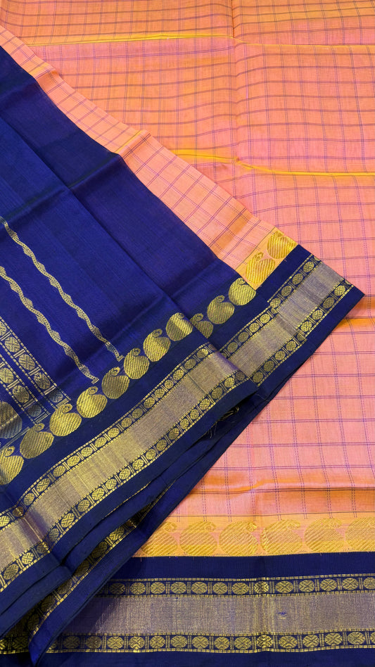 HANDLOOM KANCHIPURAM SILK COTTON (KSC251)