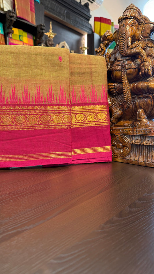 Kanchi Cotton Saree