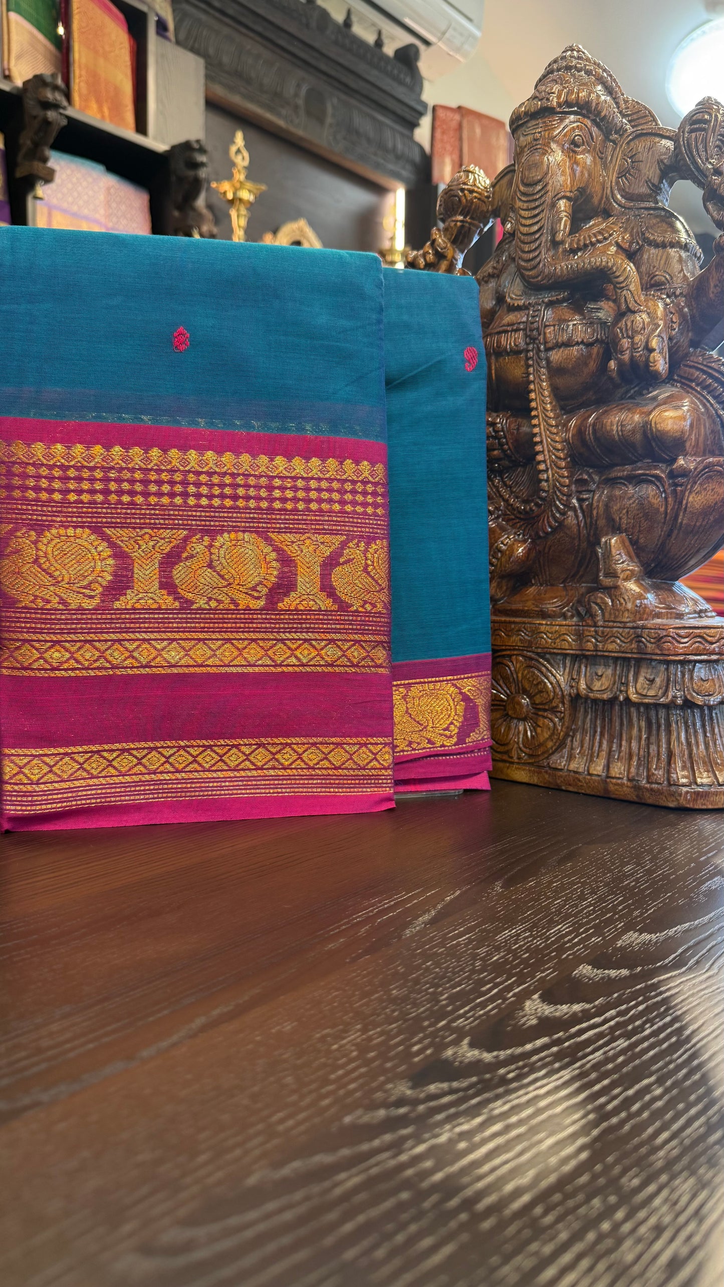 Kanchi Cotton Saree