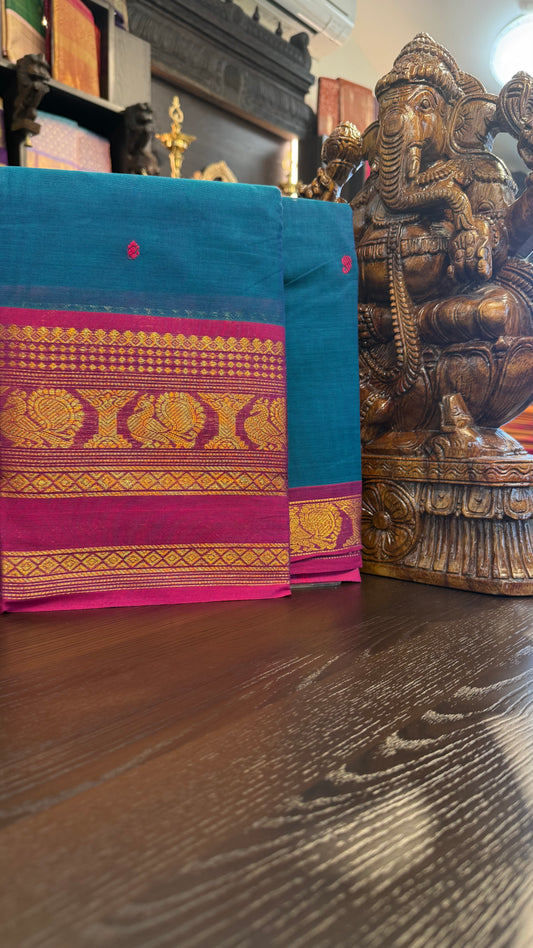Kanchi Cotton Saree