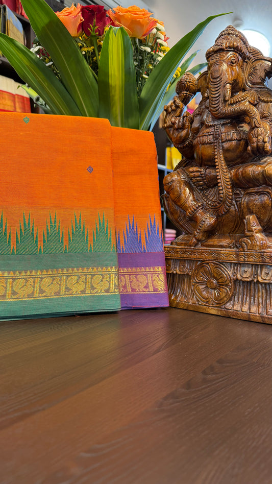 Kanchi Cotton Saree