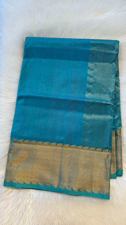 HANDLOOM KANCHIPURAM SILK COTTON (KSC197)