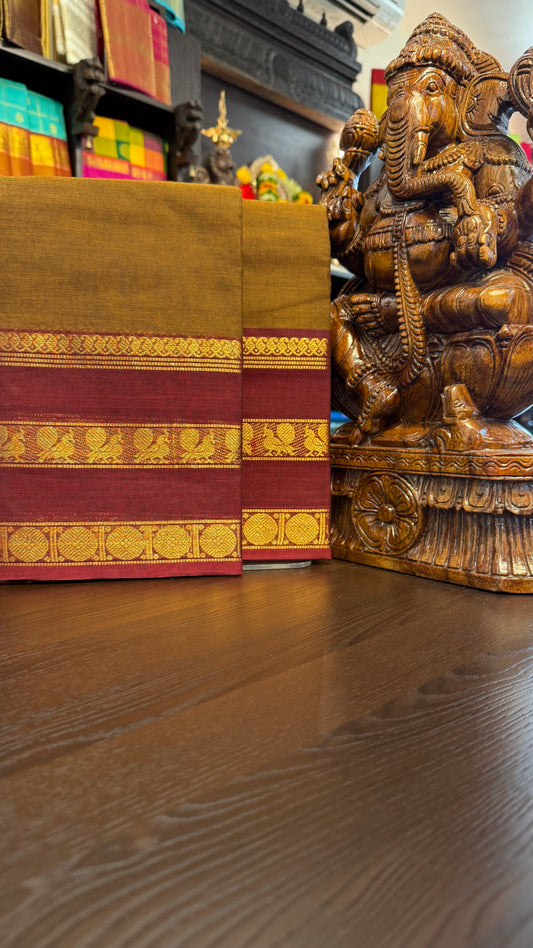 Kanchi Cotton Saree