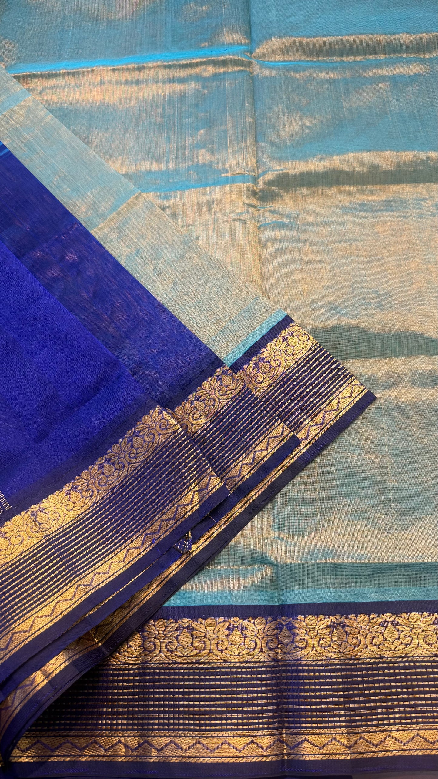 HANDLOOM KANCHIPURAM SILK COTTON (KSC216)