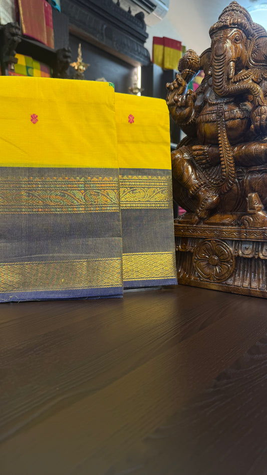 Kanchi Cotton Saree