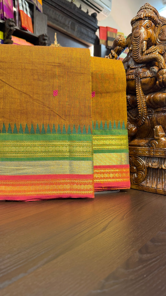 Kanchi Cotton Saree