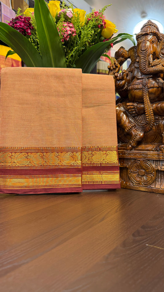 Kanchi Cotton Saree