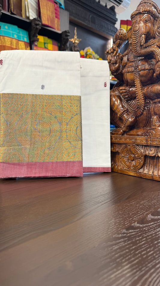 Kanchi Cotton Saree