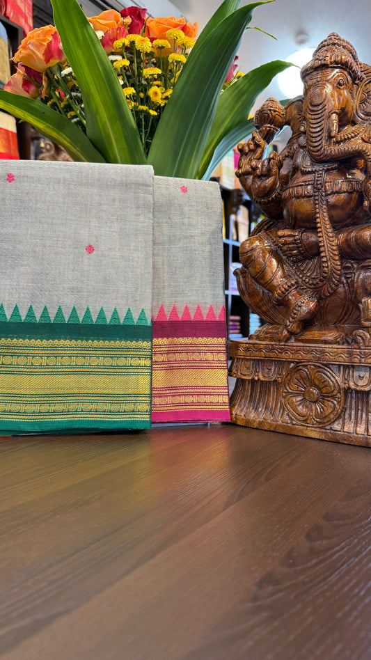 Kanchi Cotton Saree