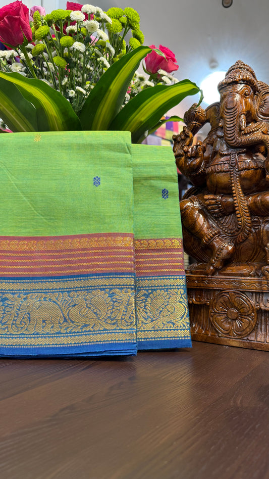 Kanchi Cotton Saree