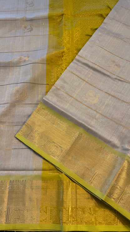 HANDLOOM KANCHIPURAM SILK COTTON (KSC279)