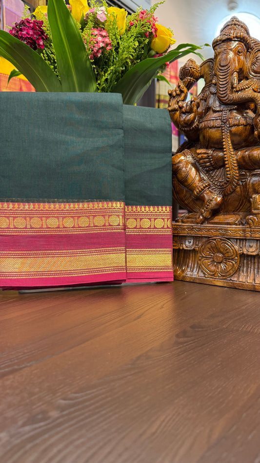 Kanchi Cotton Saree