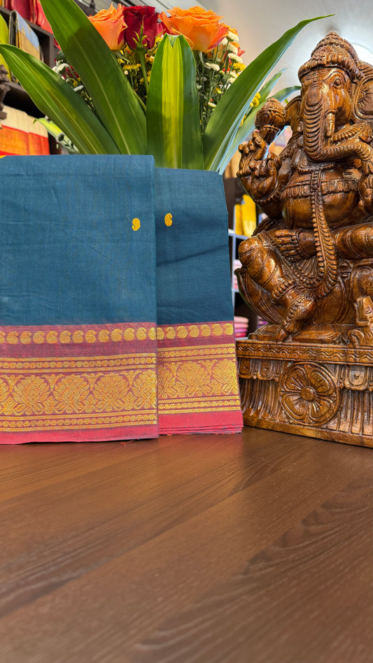 Kanchi Cotton Saree