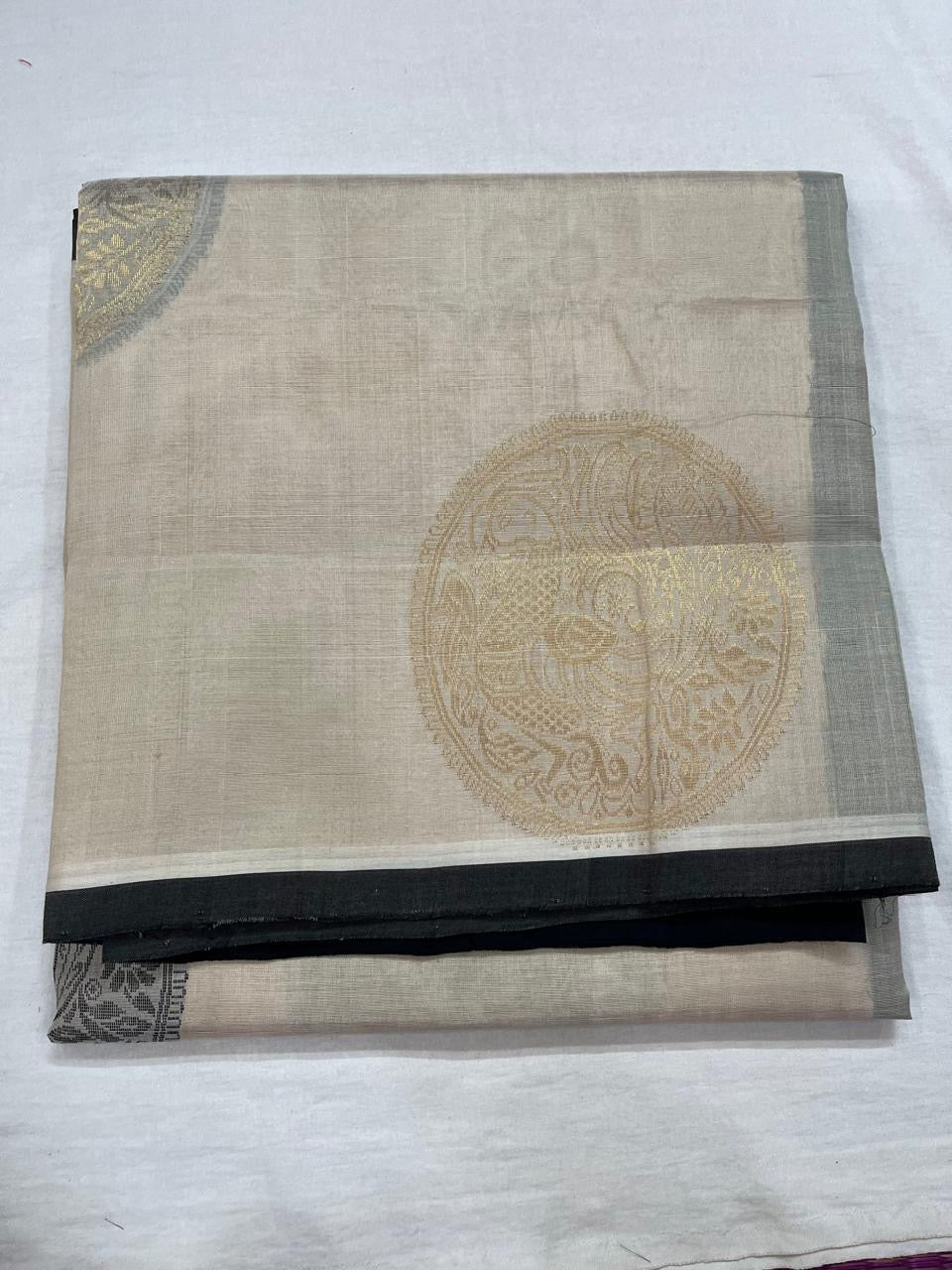 HANDLOOM KANCHIPURAM SILK COTTON (KSC177)