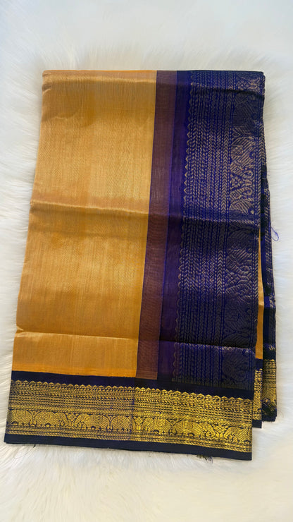HANDLOOM KANCHIPURAM SILK COTTON (KSC220)