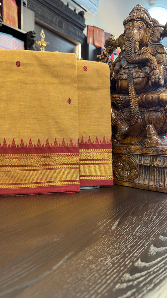 Kanchi Cotton Saree