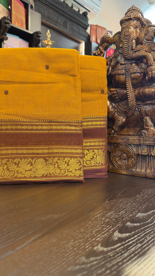 Kanchi Cotton Saree
