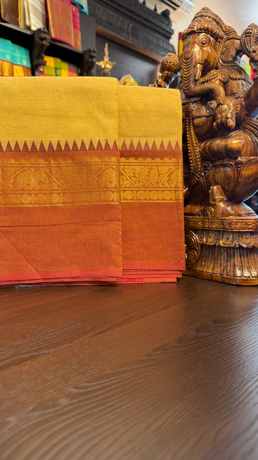 Kanchi Cotton Saree