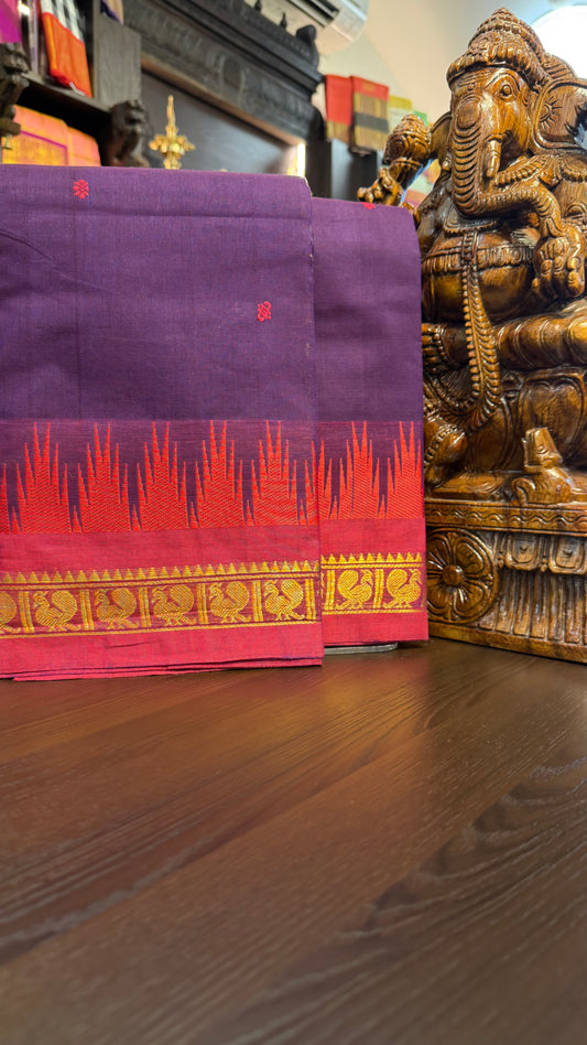 Kanchi Cotton Saree