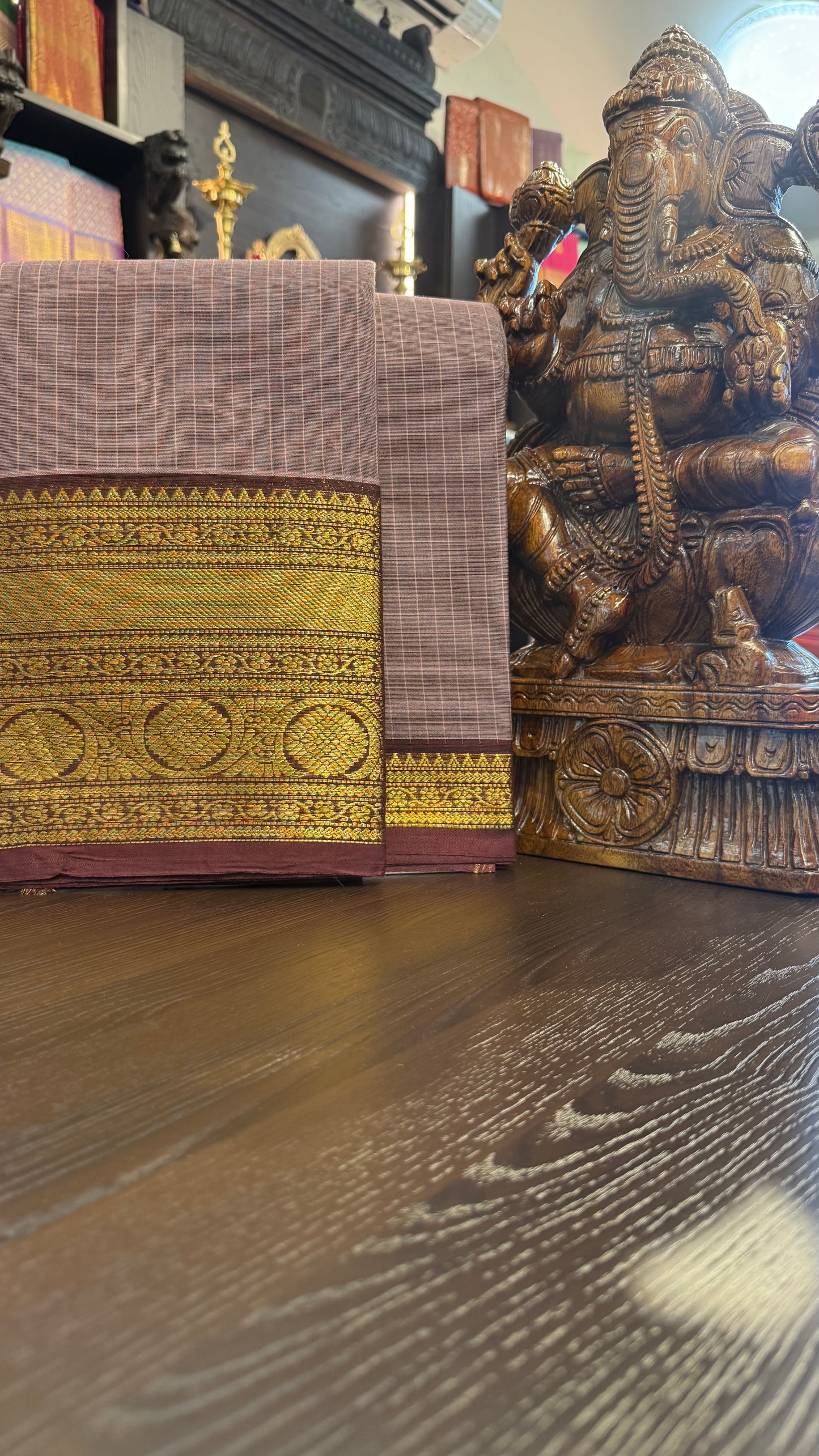 Kanchi Cotton Saree