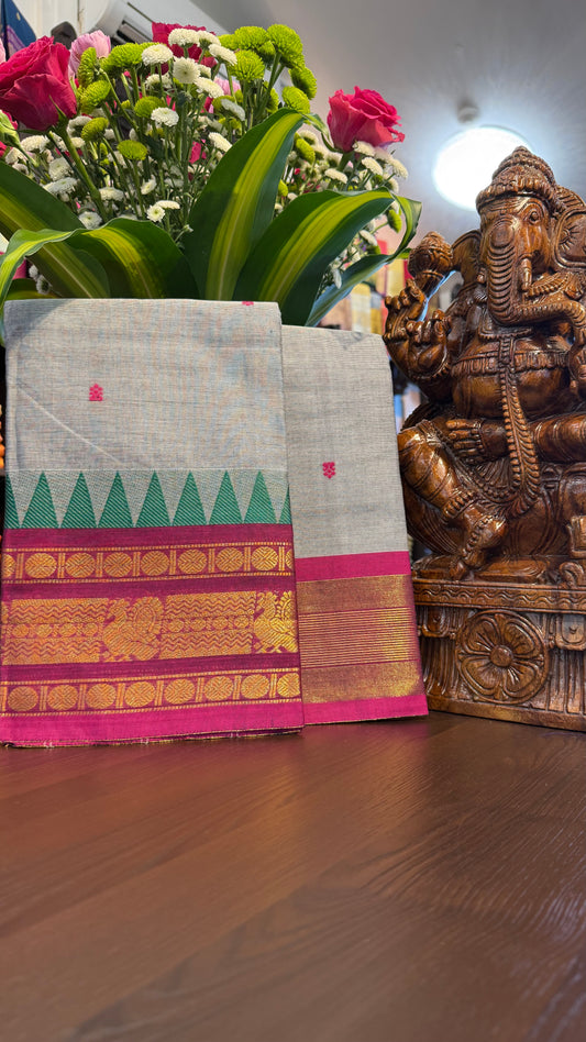 Kanchi Cotton Saree
