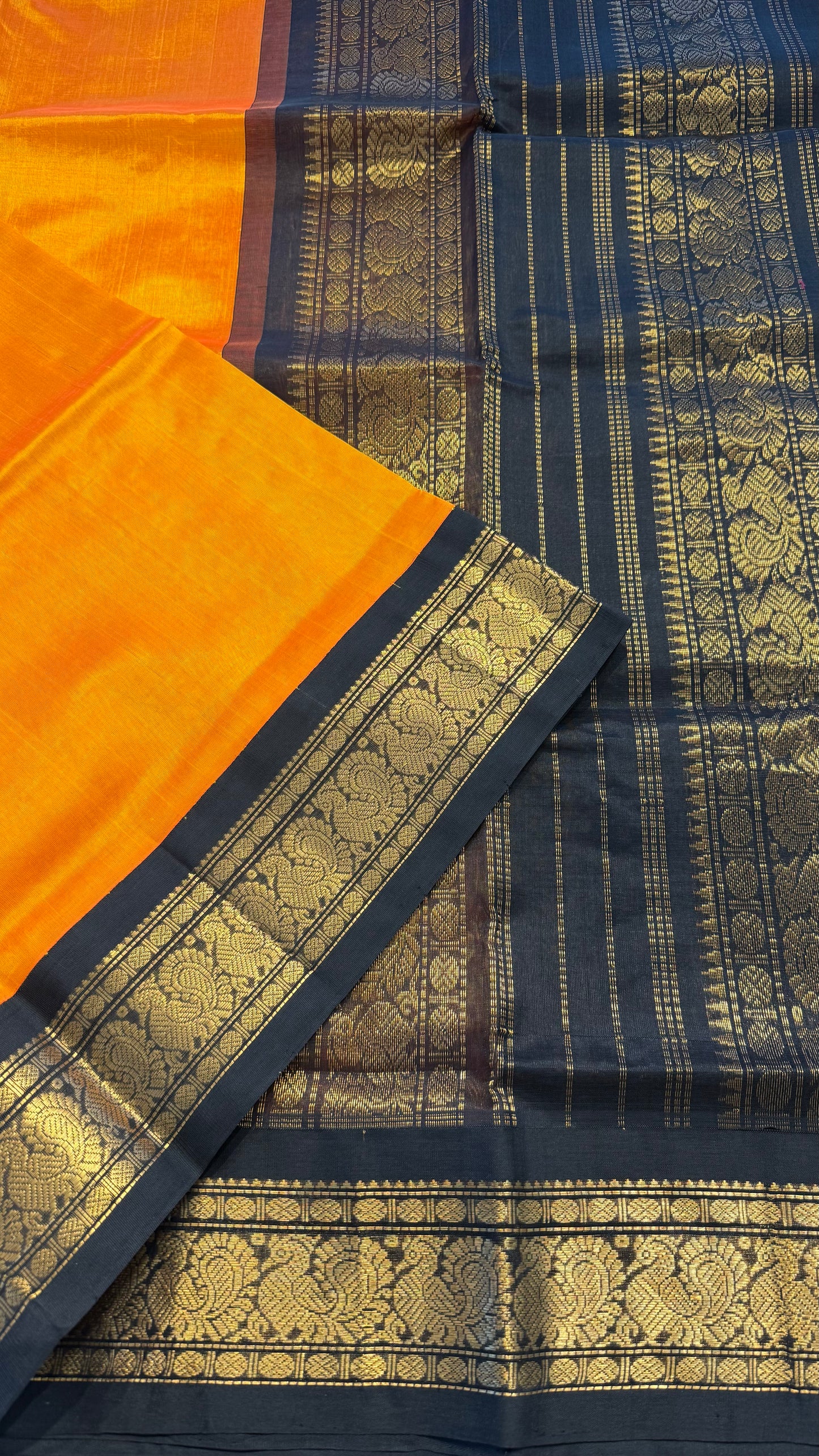 HANDLOOM KANCHIPURAM SILK COTTON (KSC287)