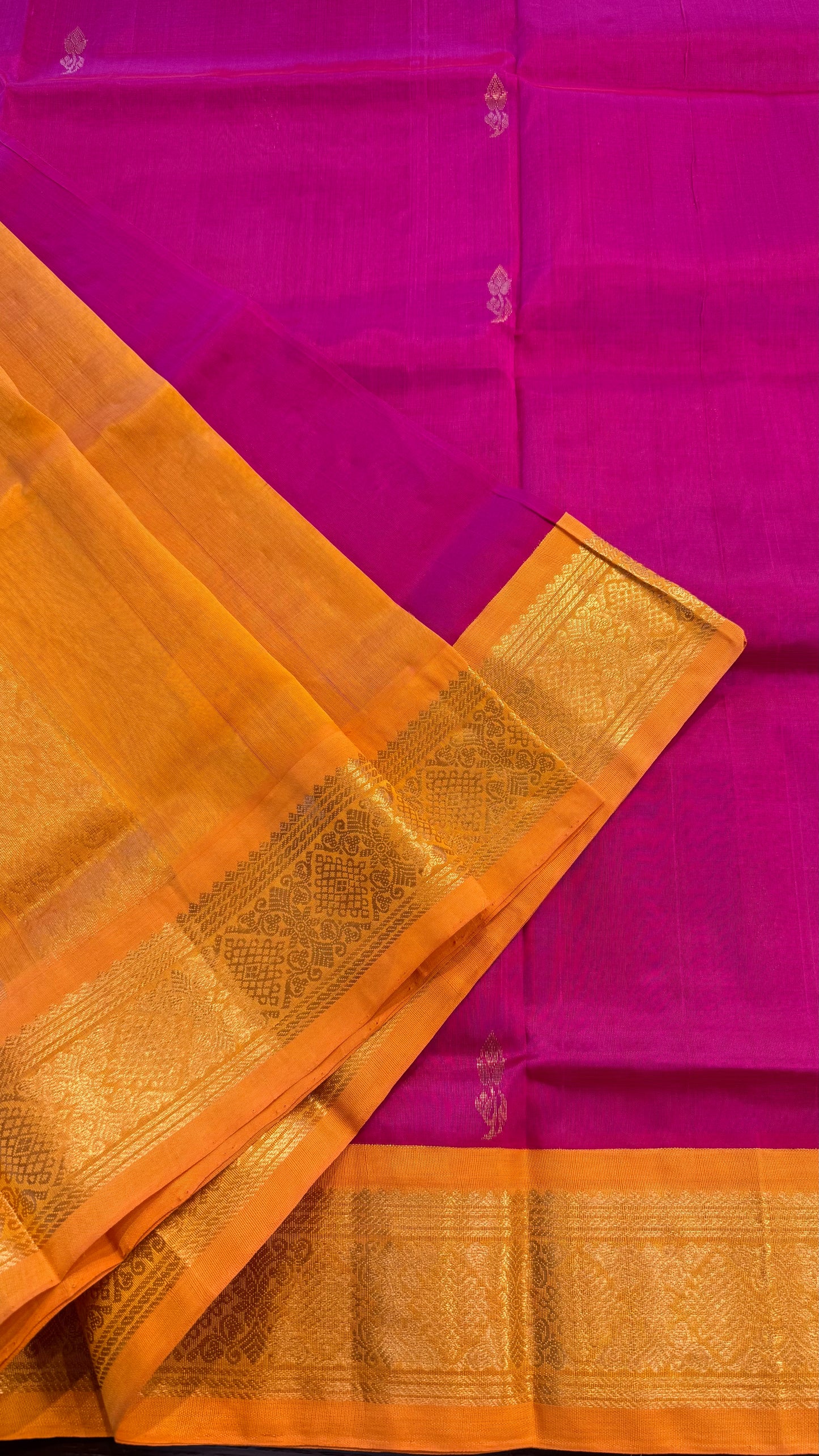 HANDLOOM KANCHIPURAM SILK COTTON (KSC223)