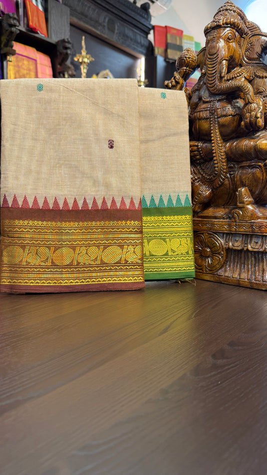 Kanchi Cotton Saree