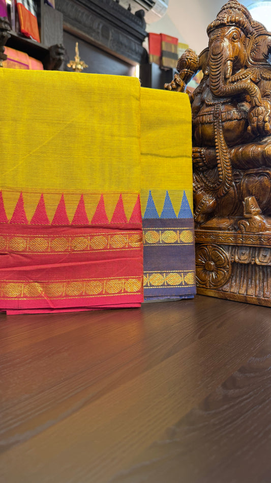 Kanchi Cotton Saree