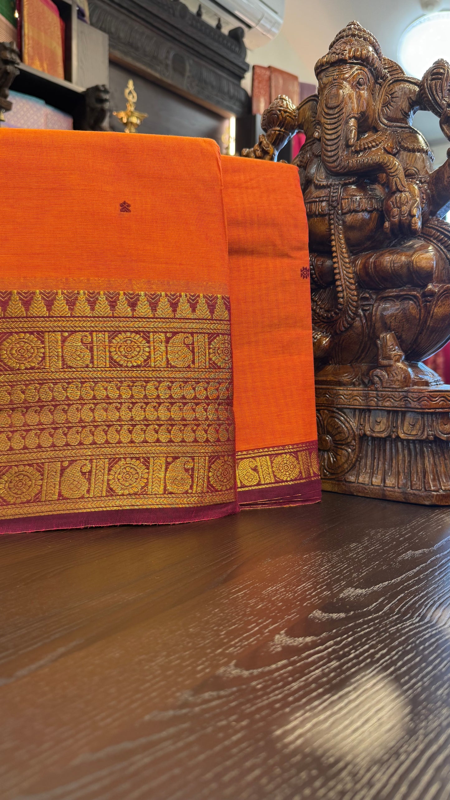 Kanchi Cotton Saree