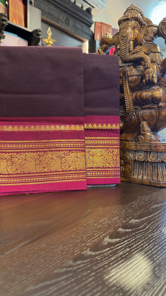 Kanchi Cotton Saree