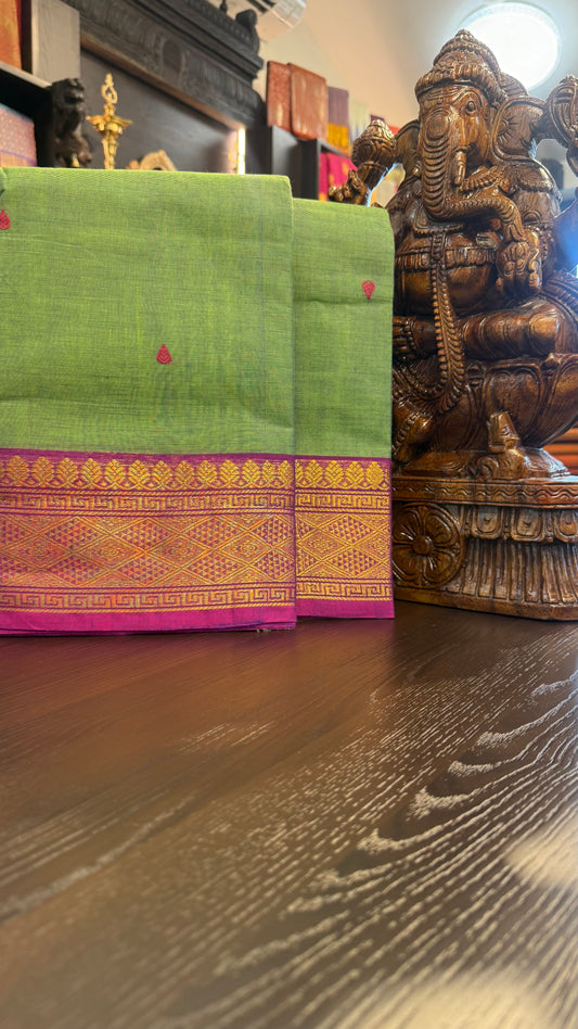 Kanchi Cotton Saree