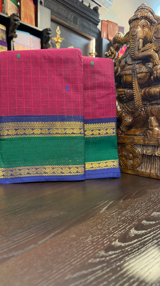 Kanchi Cotton Saree