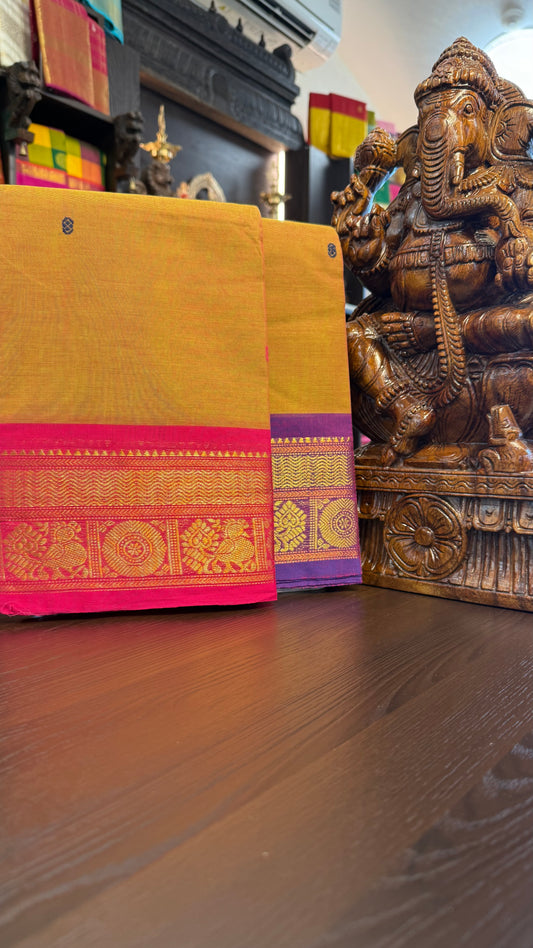 Kanchi Cotton Saree
