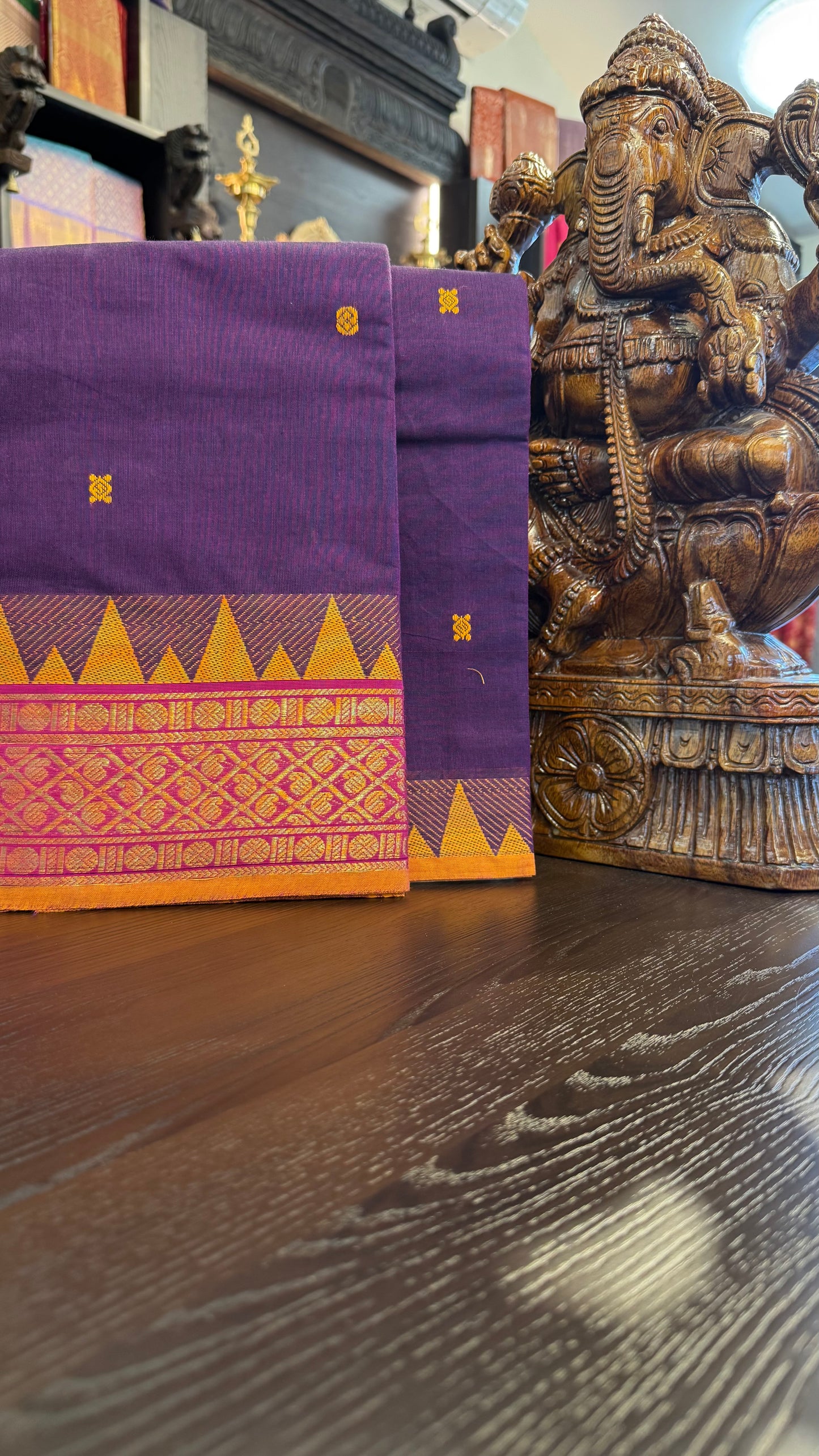 Kanchi Cotton Saree