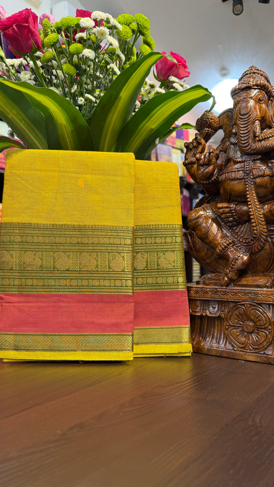 Kanchi Cotton Saree