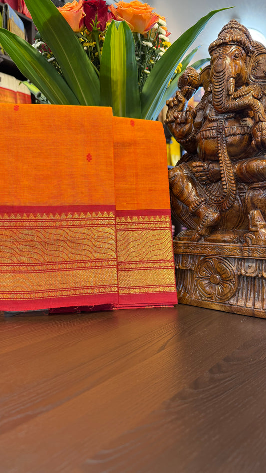 Kanchi Cotton Saree