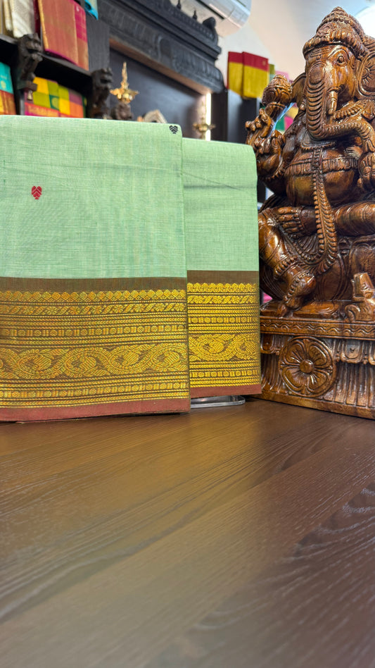 Kanchi Cotton Saree