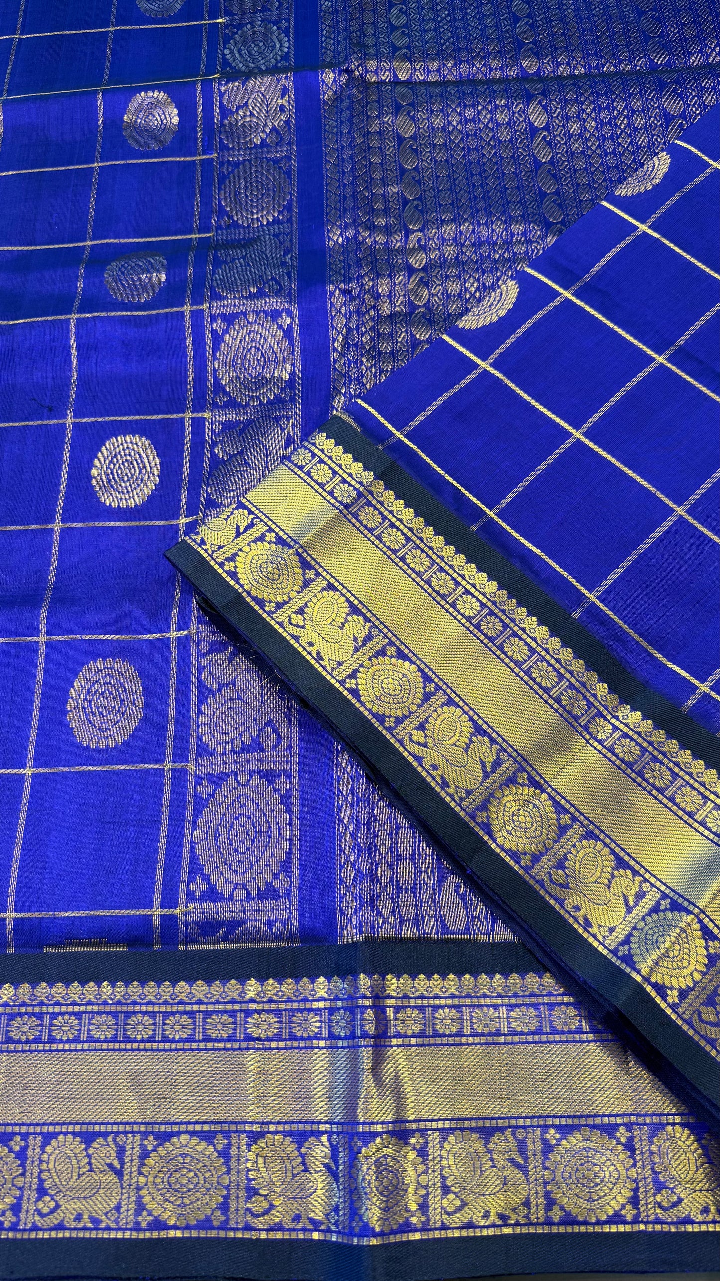 HANDLOOM KANCHIPURAM SILK COTTON (KSC284)