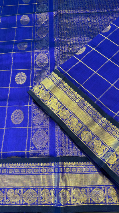 HANDLOOM KANCHIPURAM SILK COTTON (KSC284)