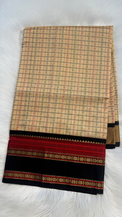 HANDLOOM KANCHIPURAM SILK COTTON (KSC149)