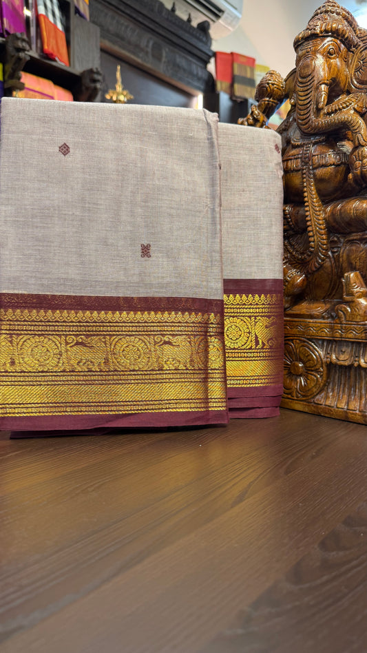 Kanchi Cotton Saree
