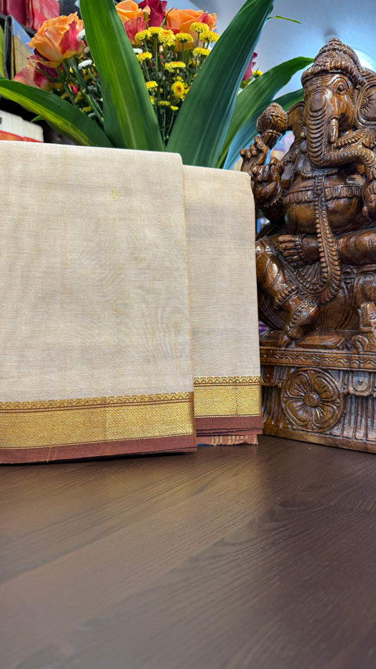 Kanchi Cotton Saree