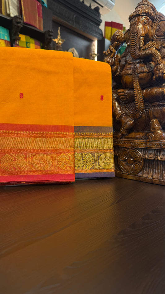 Kanchi Cotton Saree