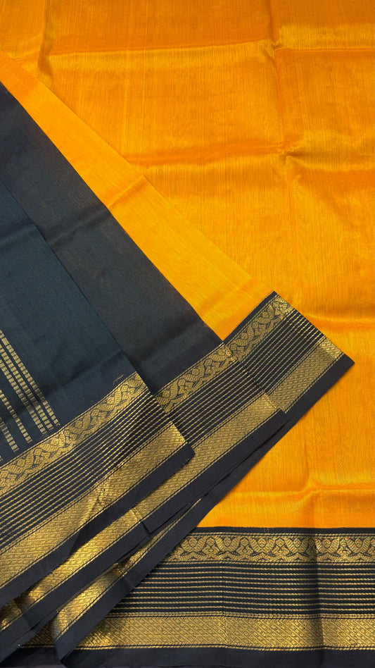 HANDLOOM KANCHIPURAM SILK COTTON (KSC178)