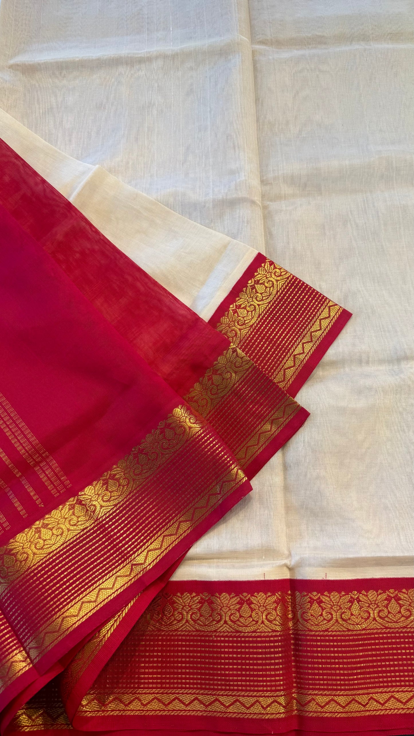 HANDLOOM KANCHIPURAM SILK COTTON (KSC224)