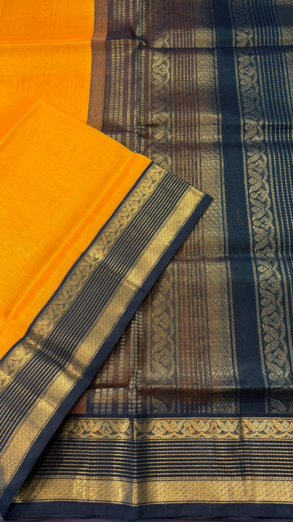 HANDLOOM KANCHIPURAM SILK COTTON (KSC178)