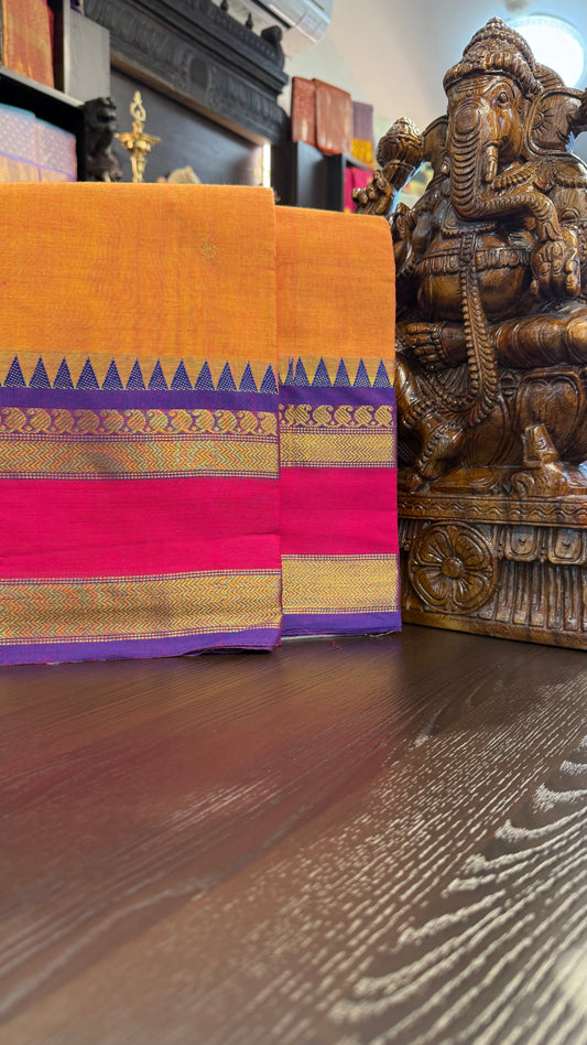 Kanchi Cotton Saree